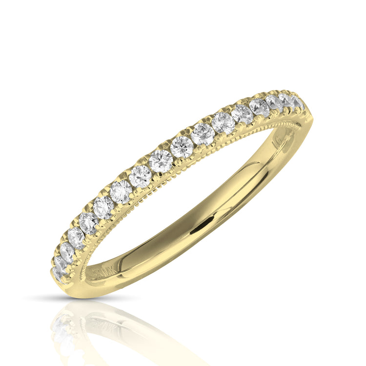 3/4 Ct Lab Grown Diamond Wedding Band