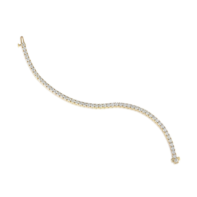 4 Ct Lab Grown Tennis Bracelet