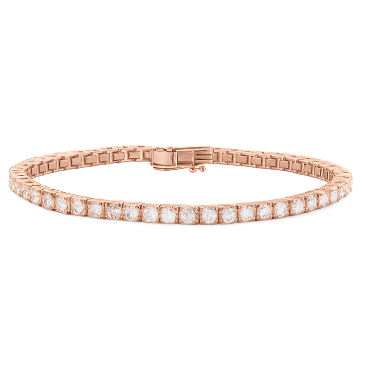 14k Lab Grown Diamond Tennis Bracelet