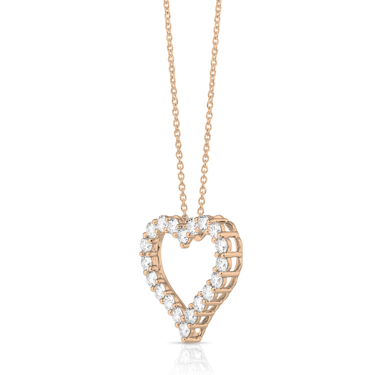 1/2 Ctw Diamond Heart Pendant