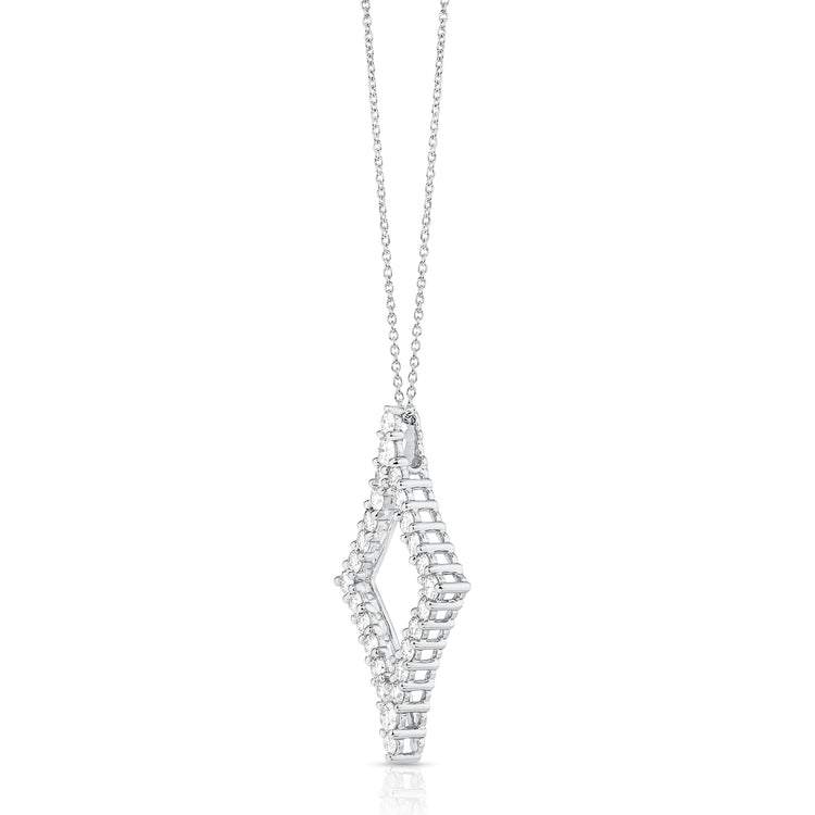 1/2 Ctw Diamond Shape Diamond Pendant