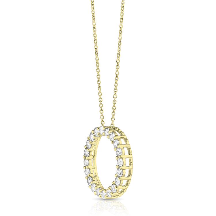 1/4 Ctw Diamond Circle Pendant