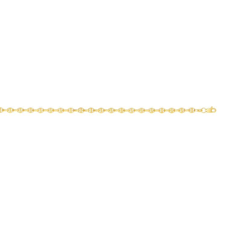 14K Gold 4.5mm Lite Anchor Chain