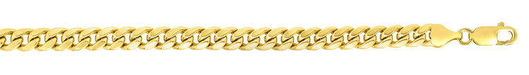 14K Gold 2.6mm Miami Cuban Chain